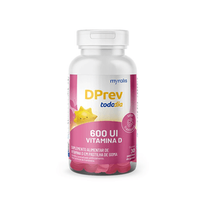 Dprev 600UI Todo Dia 30 Gomas Mastigaveis - 7898430193958